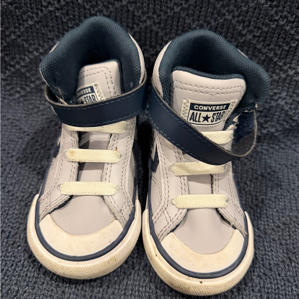 Converse toddler High-Top Sneakers - Navy and White